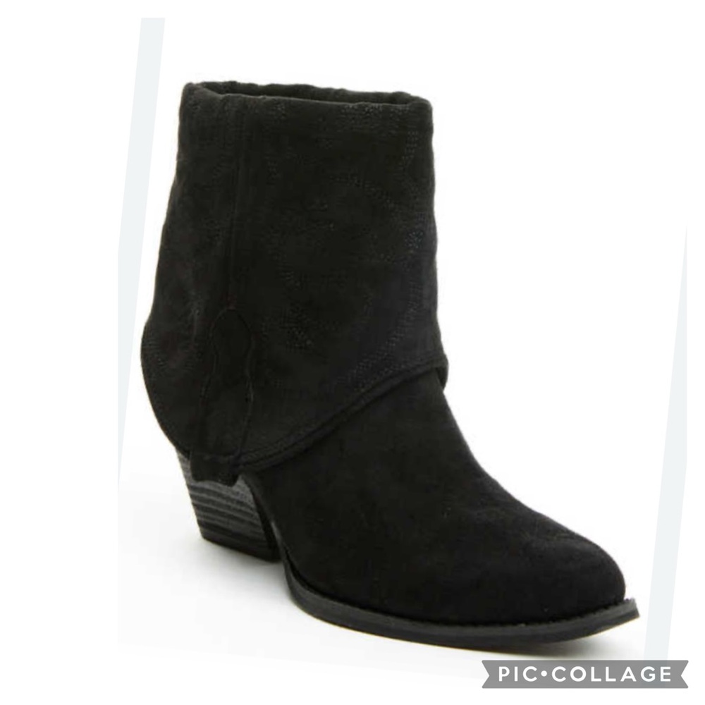 NEW VERY G SAYLOR WESTERN BOOTS BLACK